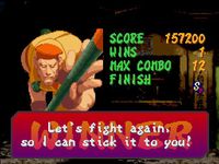 une photo d'Ã©cran de Street Fighter Alpha 2 sur Nintendo Super Nes